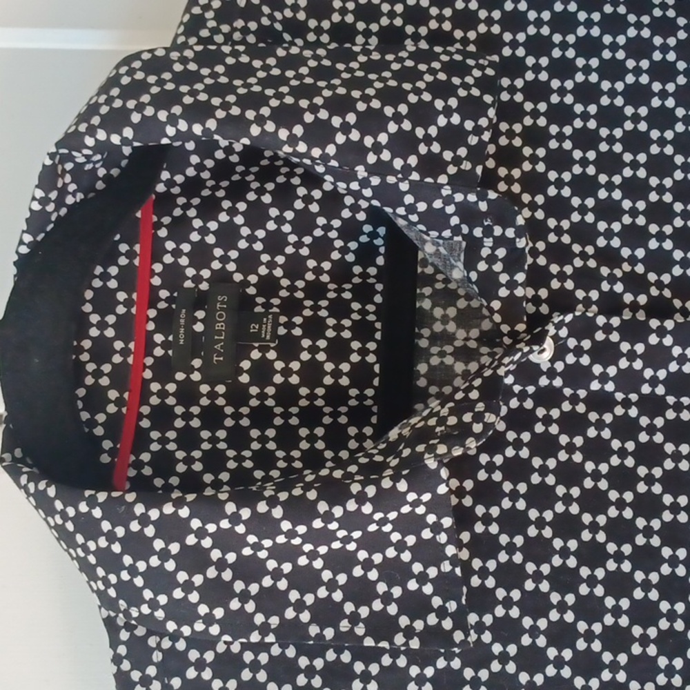 Talbots Non-Iron Tunic - Size 12